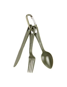 SET CUBIERTOS LEXAN CON MOSQUETON