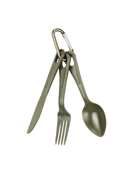 SET CUBIERTOS LEXAN CON MOSQUETON