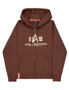 SUDADERA CAPUCHA ALPHA MARRON