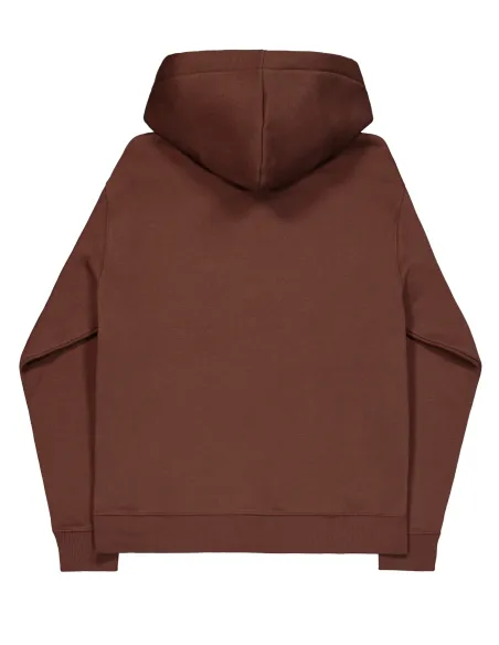 SUDADERA CAPUCHA ALPHA MARRON