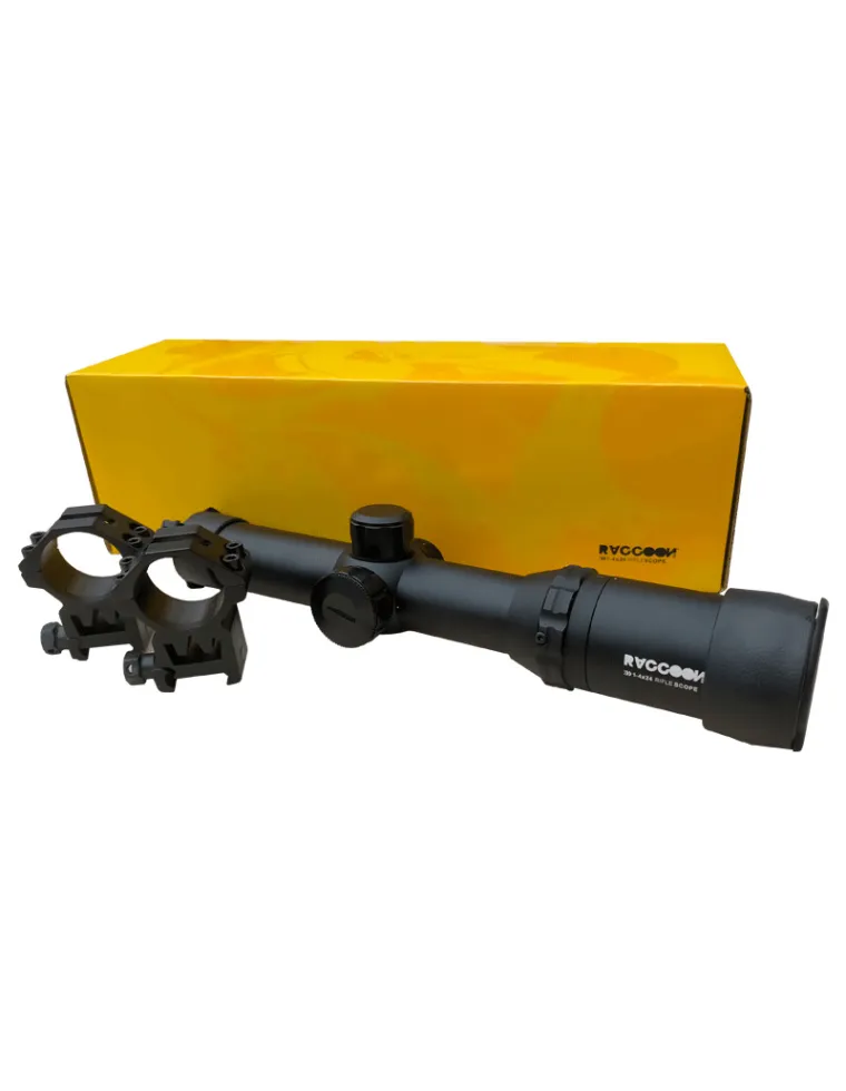 OPTICA RACCOON 1-4X24 RETROILUMINADA