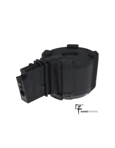 CARGADOR DRUM ELECTRICO 36 1000 RDS NEGRO SAIGO DEFENSE 2