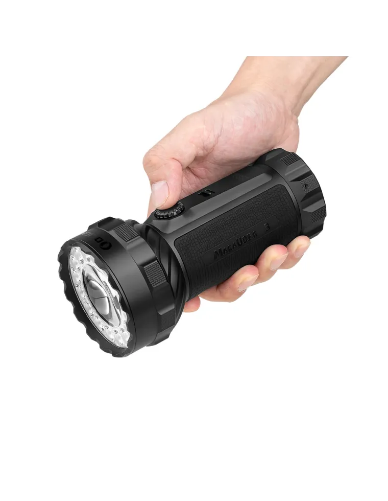 LINTERNA MARAUDER 3 NEGRO