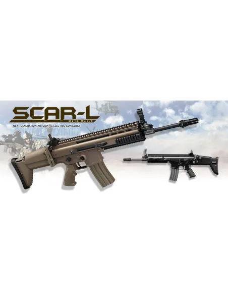 REPLICA MARUI SCAR L NEGRO RECOIL AIR SOFT