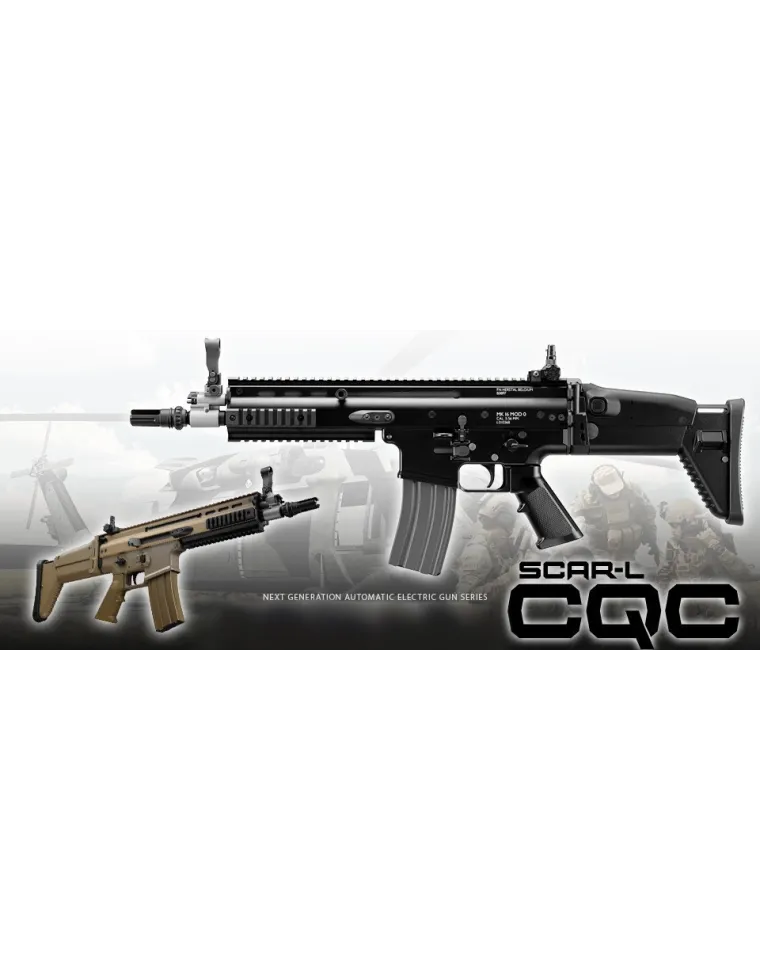 REPLICA MARUI SCAR L CQC NEGRO RECOIL AIR SOFT