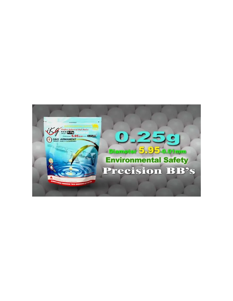 BOLAS BIO G&G 0,25g 4000bb