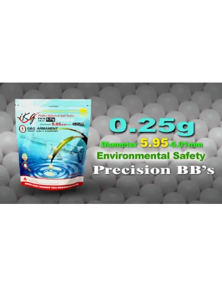 BOLAS BIO G&G 0,25g 4000bb