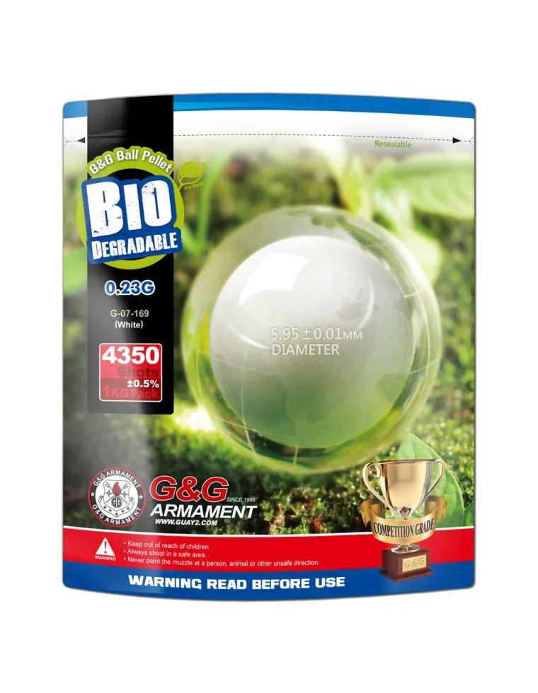 BOLAS BIO G&G 0,23g 1 Kg