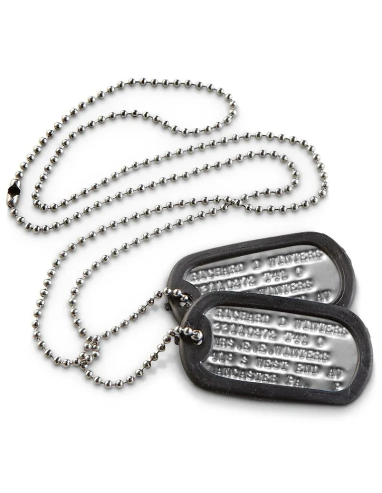DOG TAG US ARMY PLATEADAS