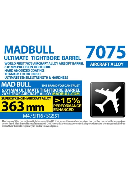 CAÑON MAD BULL 6,01 M16A2