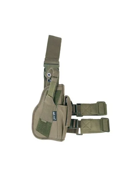 FUNDA TACTICA VERDE ZURDO MILTEC