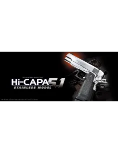 HI CAPA 5.1 OPS SILVER MARUI GBB AIRSOFT 2