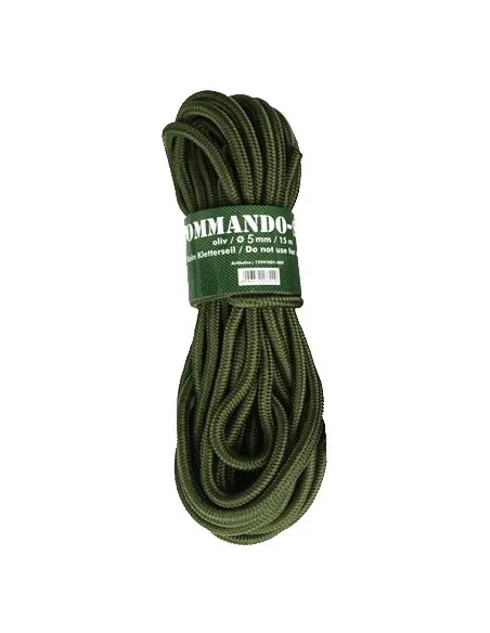 CUERDA 5mm VERDE 15M