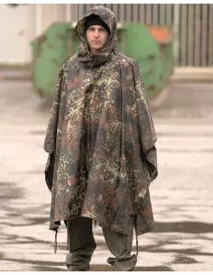 PONCHO RIPSTOP FLECKTARN MILT 2