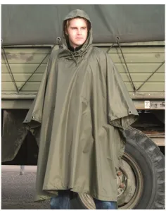 PONCHO RIPSTOP VERDE MILT 2