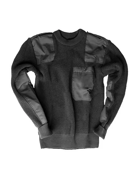 JERSEY PULLOVER NEGRO