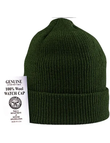 GORRO COMANDO G.I.VERDE OD 100%LANA