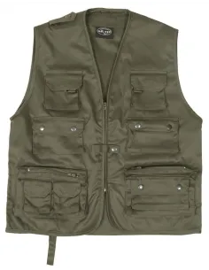 CHALECO SAFARI VERDE