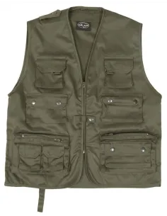 CHALECO SAFARI VERDE