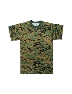 CAMISETA CAMO DIGITAL WOODLAND