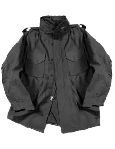M-65 FIELD JACKET NEGRO ALPHA