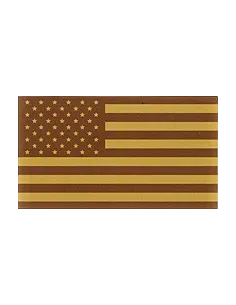 BANDERA USA DESERT PLASTICO/VELCRO