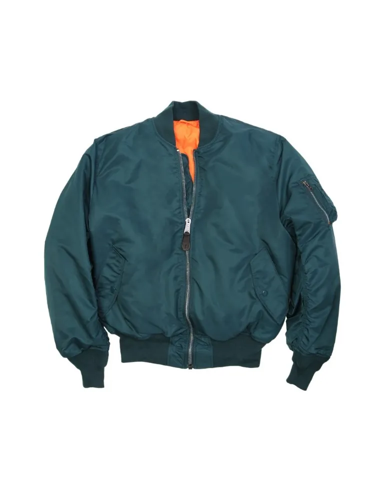 CAZADORA MA-1 ALPHA NAVY BLUE