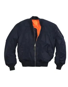 CAZADORA MA-1 ALPHA REP. BLUE