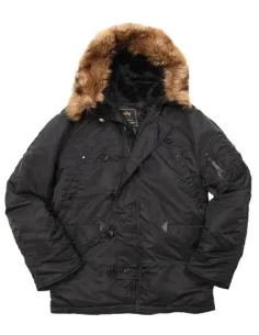 PARKA N3B ALPHA NEGRO