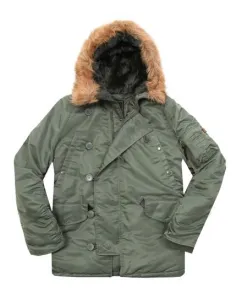 PARKA N3B ALPHA SAGE GREEN