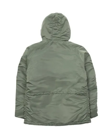 PARKA N3B ALPHA SAGE GREEN