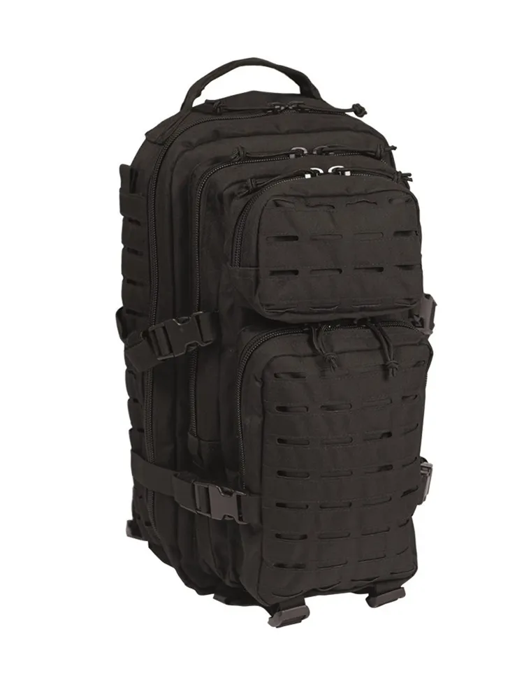 MOCHILA ASSAULT LASER NEGRA SM