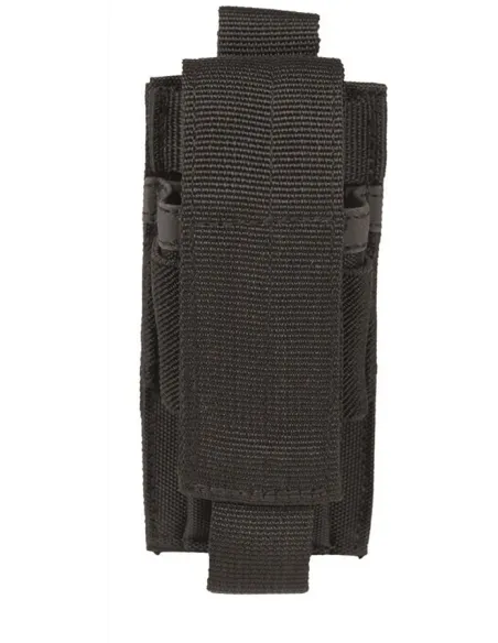 PORTACARGADOR SINGLE PISTOLA MOLLE NEGRO