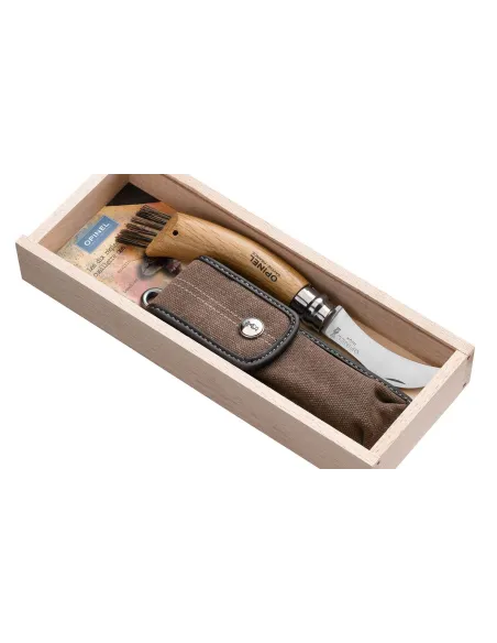 NAVAJA OPINEL SETAS ROBLE CON FUNDA