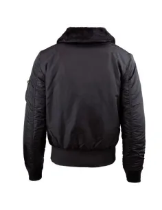 CAZADORA B-15 VINTAGE ALPHA NEGRA 2