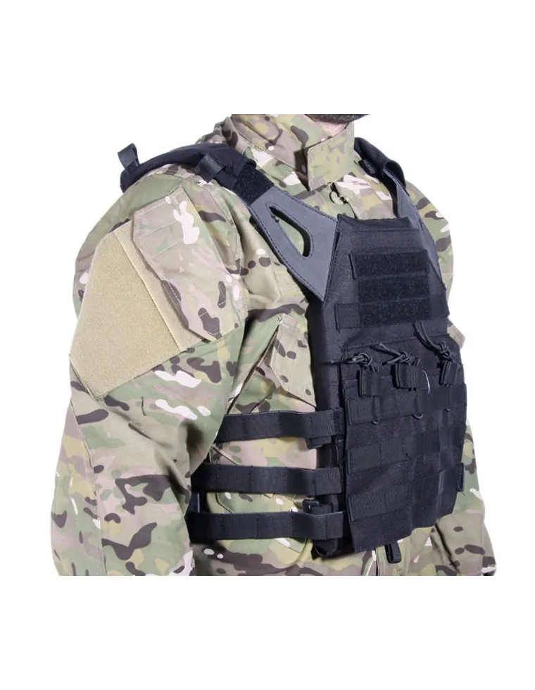 CHALECO V18 NEGRO DELTA TACTICS