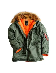 PARKA ALPHA IND. N3B VF59 VERDE