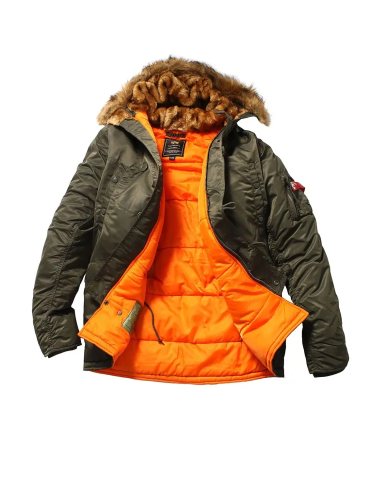 PARKA ALPHA IND. N3B VF59 VERDE