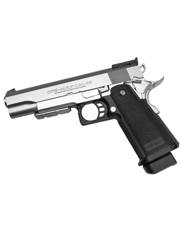 HI CAPA 5.1 OPS SILVER MARUI GBB AIRSOFT
