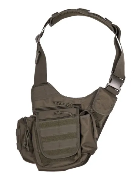 BOLSA OBLICUA VERDE