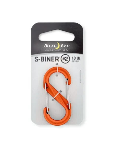 MOSQUETON PLASTIC S-BINER 2  4,5kg