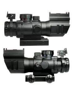 OPTICA ACOG 4x32CB RETROILUMINADO + FIBRA OPTICA 2
