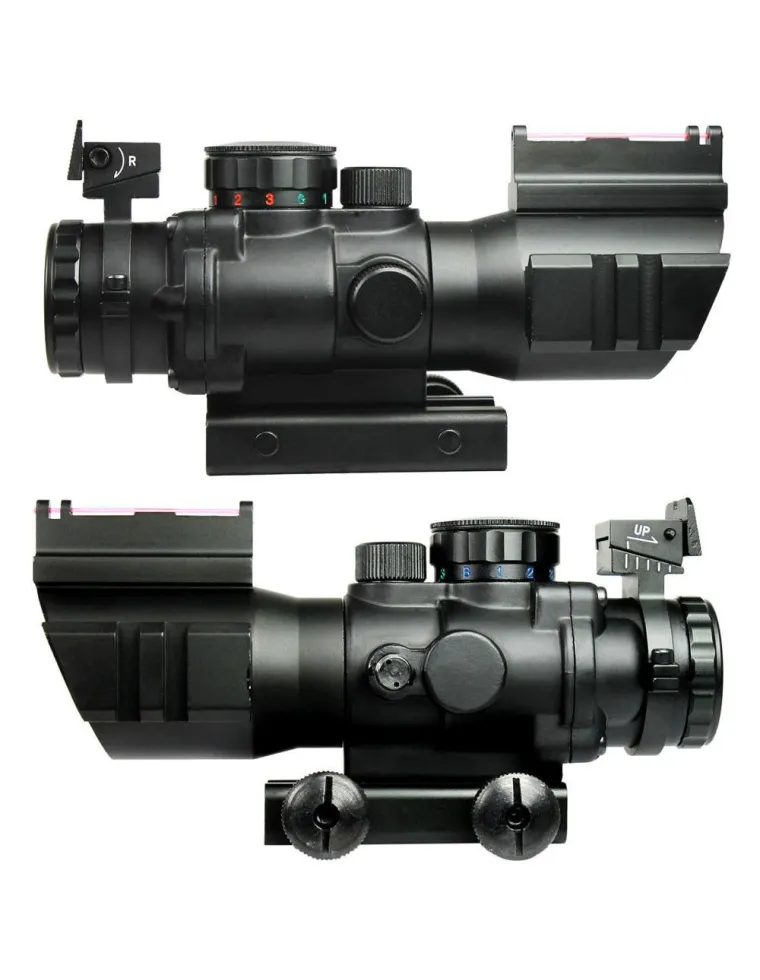OPTICA THETA ACOG 4x32CB RETROILUMINADO + FIBRA OPTICA