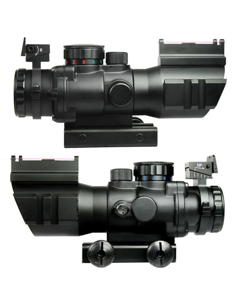 OPTICA THETA ACOG 4x32CB RETROILUMINADO + FIBRA OPTICA