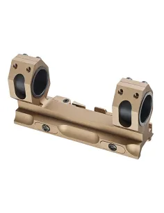 BASE OPTICA CON ANILLAS 25/30mm QD TAN 2