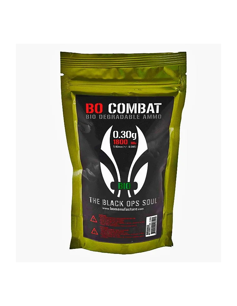 BOLAS BO COMBAT BIO 0,30g 1800rds