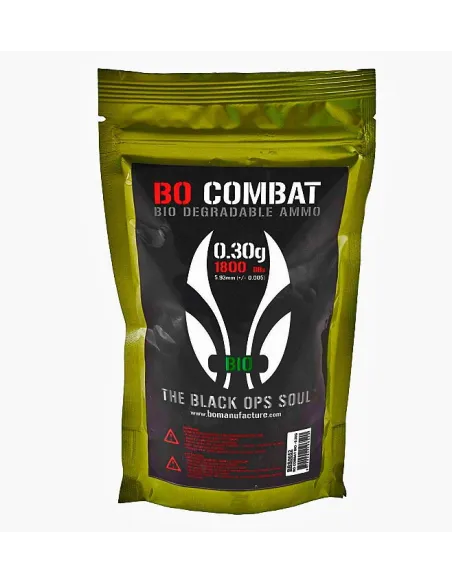BOLAS BO COMBAT BIO 0,30g 1800rds