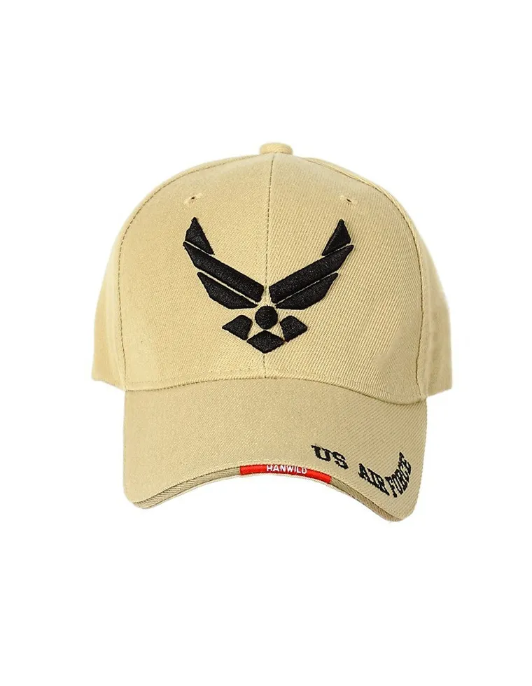 GORRA BASEBALL AIR FORCE TAN