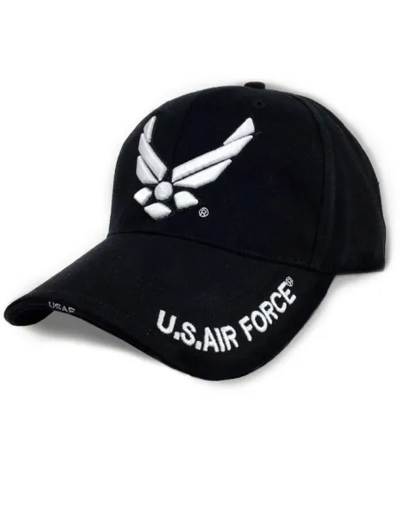 GORRA BASEBALL AIR FORCE NEGRO