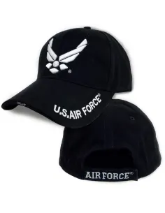 GORRA BASEBALL AIR FORCE NEGRO 2